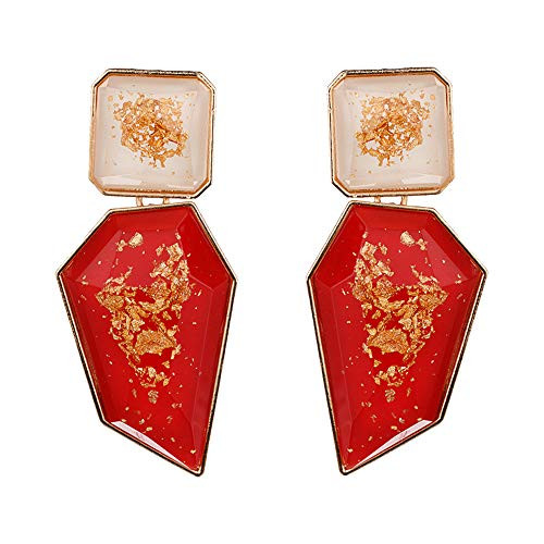 Acrylic Dangle Drop Earrings for Women Stud Earrings Bohemian Statement Drop Dangle Earrings Fashion Jewelry