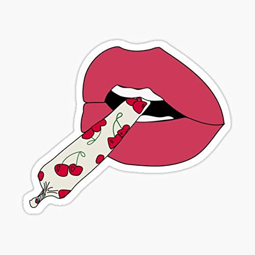 Cherry Joint Sticker - Dye Cut Sticker Vinyl Decal - Just Peel off and Stick