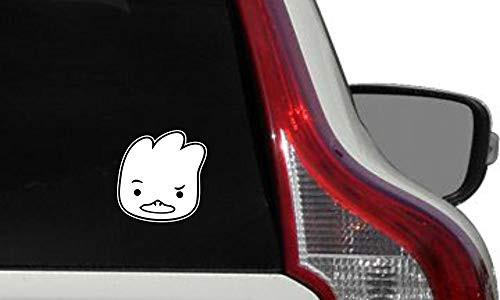 BTS Face Cartoon Rapmon Car Vinyl Sticker Decal Bumper Sticker for Auto Cars Trucks Windshield Custom Walls Windows Ipad MacBook Laptop Home and More -White-