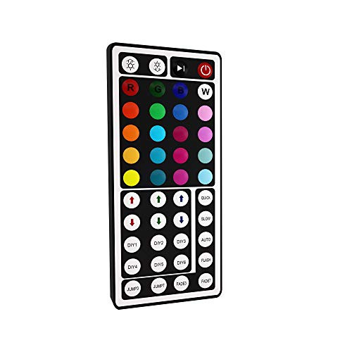 Arrozon LED Lights Remote Control- 44 Keys IR Remote Replacement for RGB Led Strip Lights