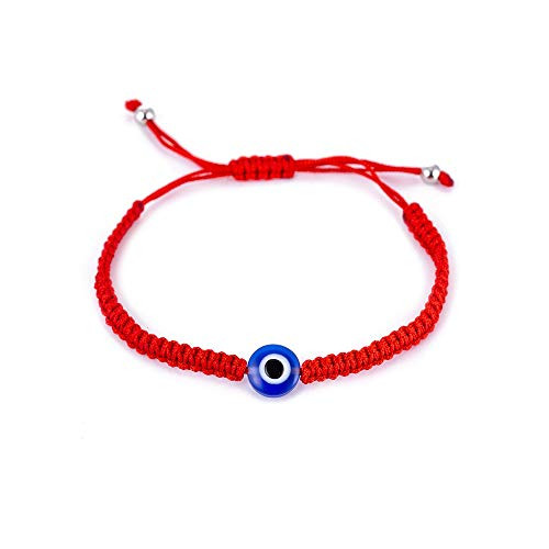 Red String Kabbalah Evil Eye Charm Bracelets for Protection and Luck Adjustable Hand-Woven Red Cord Thread Friendship Bracelet Amulet Jewelry -C new- Red String Kabbalah Evil Eye Charm Bracelets for Protection and Luck Adjustable Hand-Woven Red Cord Thread Friendship Bracelet Amulet Jewelry -C new-