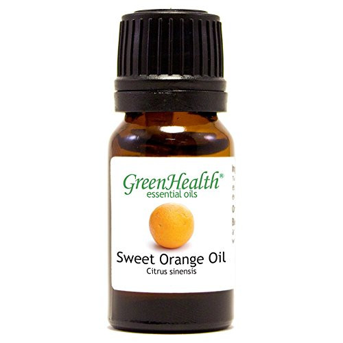 10 ml Orange Sweet Essential Oil -100 percent Pure  and  Uncut- - GreenHealth
