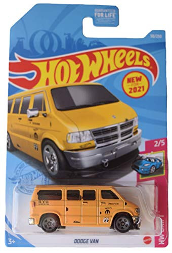 DieCast Hotwheels Dodge Van- Drift 2/5 -Yellow- 50/250