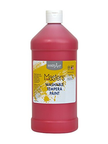 Handy Art Little Masters Washable Paint 32 ounce- Red