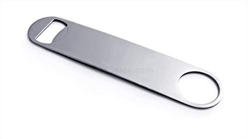 Heavy Duty Stainless Steel Flat Bottle Opener- Beer Bottle Opener for Kitchen- Bar or Restaurant Heavy Duty Stainless Steel Flat Bottle Opener- Beer Bottle Opener for Kitchen- Bar or Restaurant