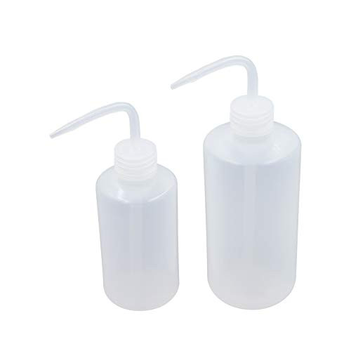DGQ Squeeze Bottle 250ml and 500ml Squirt Bottle Flower Succulent Watering Bottle Watering Can with Bend Mouth and Scale Mark DGQ Squeeze Bottle 250ml and 500ml Squirt Bottle Flower Succulent Watering Bottle Watering Can with Bend Mouth and Scale Mark