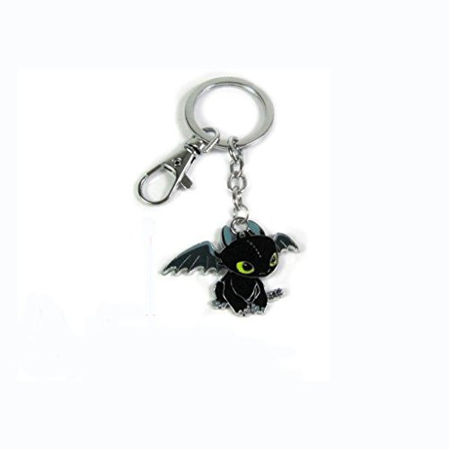 Young-lin How to Train Your Dragon Night Fury Toothless Figure Shaped Keychain Young-lin How to Train Your Dragon Night Fury Toothless Figure Shaped Keychain