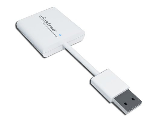 Clickfree Automatic Backup iPOD and iPhone Transformer USB 2.0 T402 (White)