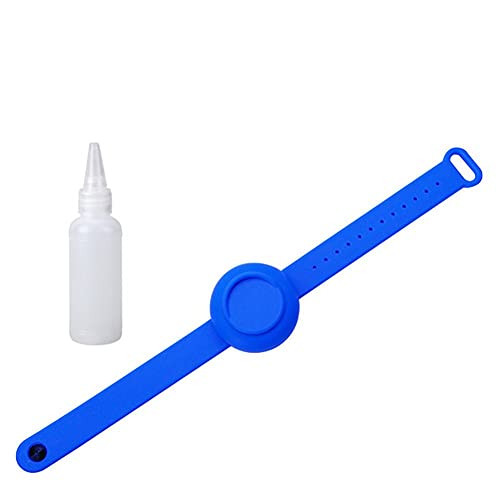 Adjustable Hand Sanitizer Wristband Hand Sanitizer Dispenser Portable Bracelet Pumps Wristband Hand Dispenser With Refillable Beak Bottle That Can Be Hold Hand Sanitizer -No liquid include- -D3- Adjustable Hand Sanitizer Wristband Hand Sanitizer Dispenser Portable Bracelet Pumps Wristband Hand Dispenser With Refillable Beak Bottle That Can Be Hold Hand Sanitizer -No liquid include- -D3-