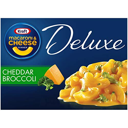 Kraft Deluxe Cheddar Broccoli Macaroni and Cheese Meal -11.6 oz Box-