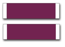 MilitaryDecals23 Magnet United States Army Purple Heart Medal Ribbon Decal Magnetic Sticker 3.8inch
