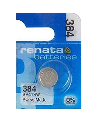 Renata Batteries 384 Watch Battery -5 Pack-