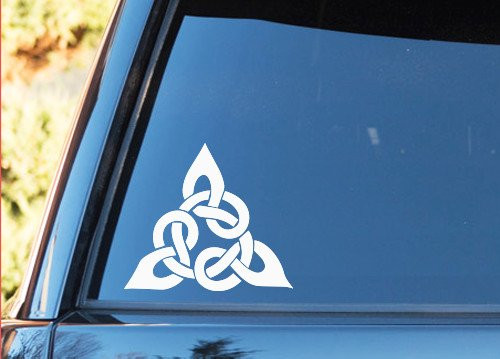AK Wall Art Celtic Knot Trinity Ornate - Vinyl Decal - Car Phone Helmet - Select Size