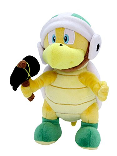 Sanei Super Mario All Star Collection AC37 Hammer Bros Stuffed Plush, 8.5"