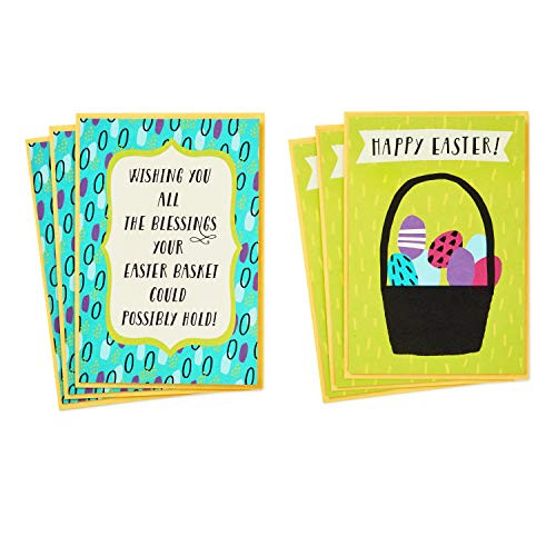 Hallmark Mahogany Easter Cards Assortment- Happy Easter -6 Cards with Envelopes-