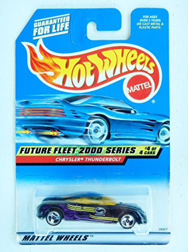 Hot Wheels Chrysler Thunderbolt- Backwards Car- 2000 004- Future Fleet Series