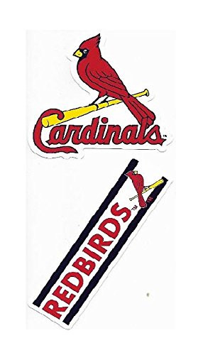 Rico Industries St. Louis Cardinals Double Up Die Cut Vinyl Stickers