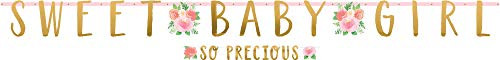 Sweet Baby Jumbo Letter Banner Kit - 2 pcs