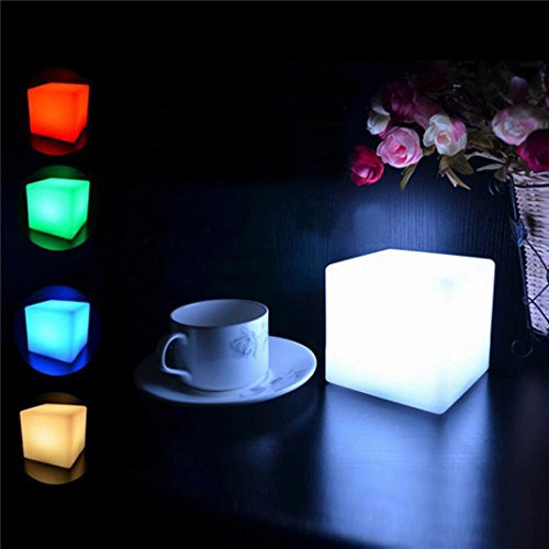 Tuscom LED Cubes Colorful Changing Mood Lights Night Light