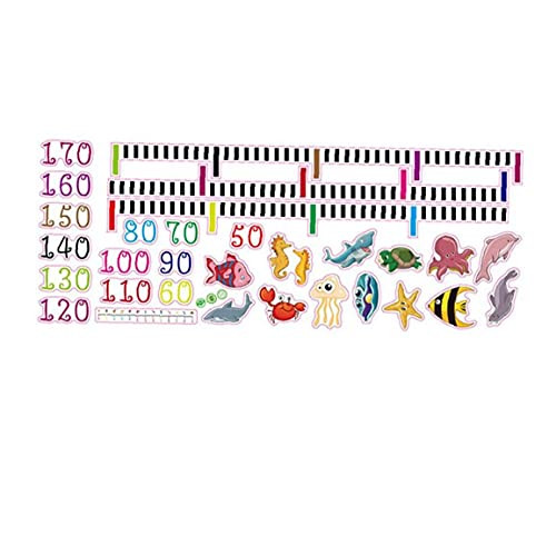 Height Sticker Children Growth Decal Height Measure Wall Sticker Kids Growth Chart with Ocean Animals Decoration for Home Bedroom Height Sticker Children Growth Decal Height Measure Wall Sticker Kids Growth Chart with Ocean Animals Decoration for Home Bedroom