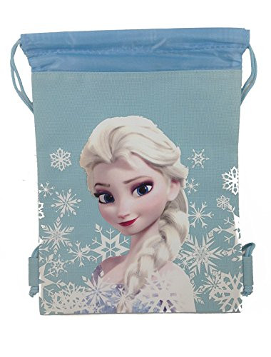 Disney Frozen Baby Blue Elsa Drawstring Backpack
