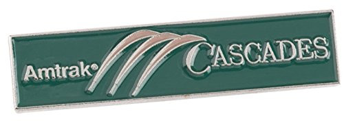 Amtrak Collector Edition Pacific Cascades Die Struck Enamel Lapel Hat Pin New
