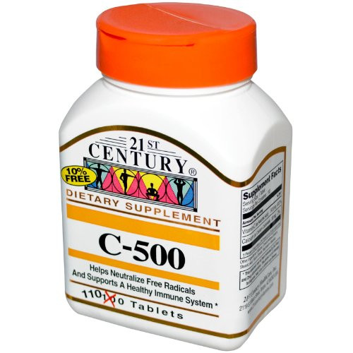 21st Century Vitamin C 500Mg 110 Ct 21st Century Vitamin C 500Mg 110 Ct