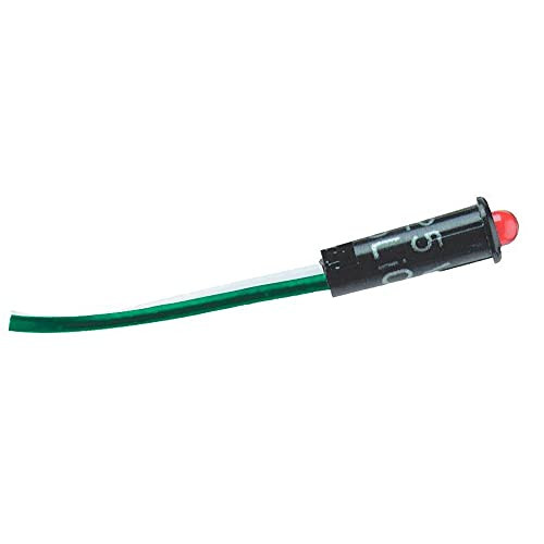Blue Sea Systems Indicator Light- Red LED- 12/24VDC- Black/Red- 8171