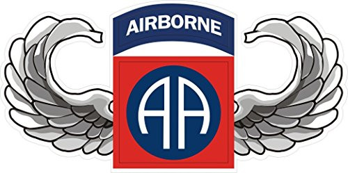 MAGNET US Army 82nd Airborne Jump Wings Decal Magnetic Sticker 5.5inch MAGNET US Army 82nd Airborne Jump Wings Decal Magnetic Sticker 5.5inch