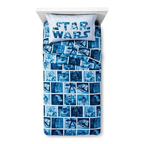 Jay Franco Star Wars Full Size Sheet Set Blue (Blue Multi)