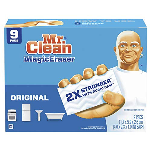 Mr Clean Magic Eraser Original- Cleaning Pads with Durafoam- 9 Count