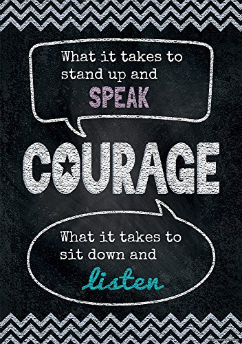 Creative Teaching Press Courage Inspire U Poster Chart -6678-