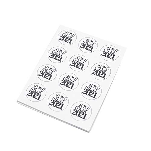 BinaryABC Grad 2021 Stickers-Graduation Envelope Seals-Graduation Party Favor Labels-120Pcs