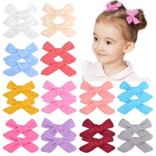 24pcs Baby Girls Hair Bows Fully Lined Alligator Clips Hair Barrettes Hair Accessories for Kids Toddlers Infants 24pcs Baby Girls Hair Bows Fully Lined Alligator Clips Hair Barrettes Hair Accessories for Kids Toddlers Infants