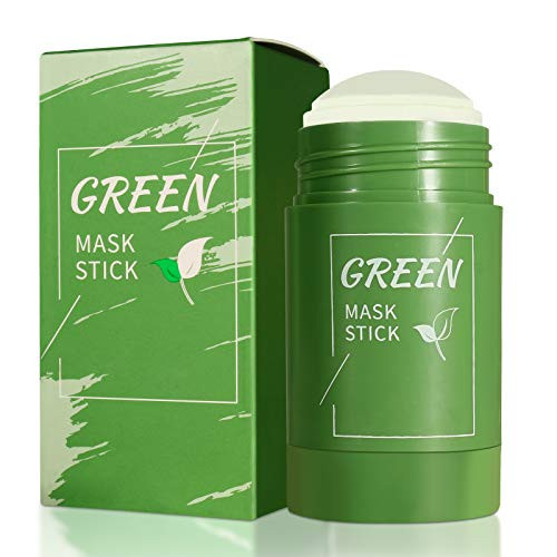 Green Mask Stick- Green Tea Purifying Clay Stick Mask- Moisturizes Oil Control- Deep Cleansing Smearing Clay Mask- Deep Clean Pore- Moisturizing Nourishing Skin- for All Skin Types Men Women Green Mask Stick- Green Tea Purifying Clay Stick Mask- Moisturizes Oil Control- Deep Cleansing Smearing Clay Mask- Deep Clean Pore- Moisturizing Nourishing Skin- for All Skin Types Men Women