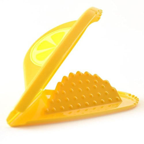 Norpro Lemon/Lime Wedge Squeezer Citrus Juicer -1-pack- Yellow-