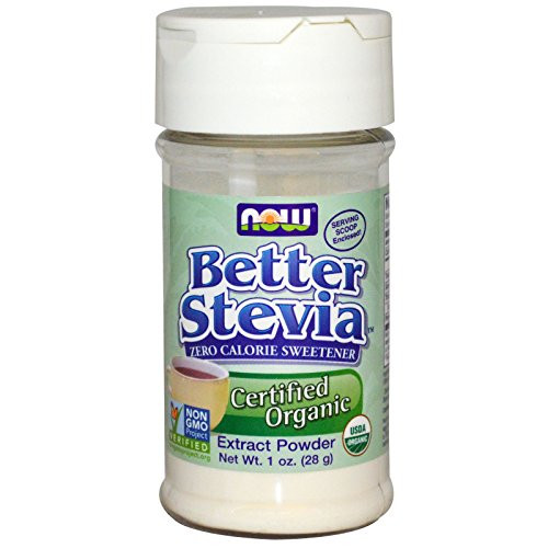 NOW Better Stevia Zero Calorie Sweetener Extract Powder- 1 Oz.