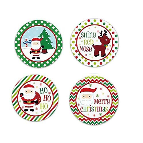 Thank You Sticker -Merry Christmas 02-