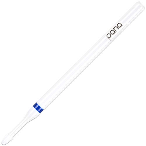 PANA 3/32inch Shank Size Professional USA - Cuticle Cleaner White Ceramic Bit Medium Grit - Nail Drill Bit for Dremel Machine