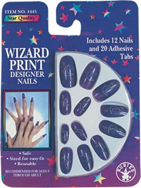 Rubie's Costume Co Wizard Print Nails Costume