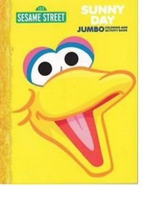 Sesame Street Sunny Day Jumbo Coloring Book