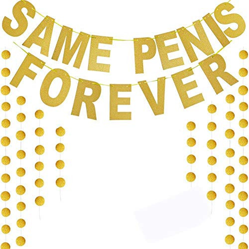 Bachelorette Banner Same Forever Hen Party Banner Decor For Bridal Shower