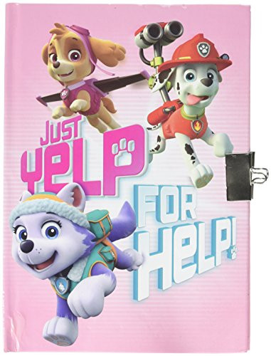 UPD Nickelodeon Paw Patrol Diary w/Lock