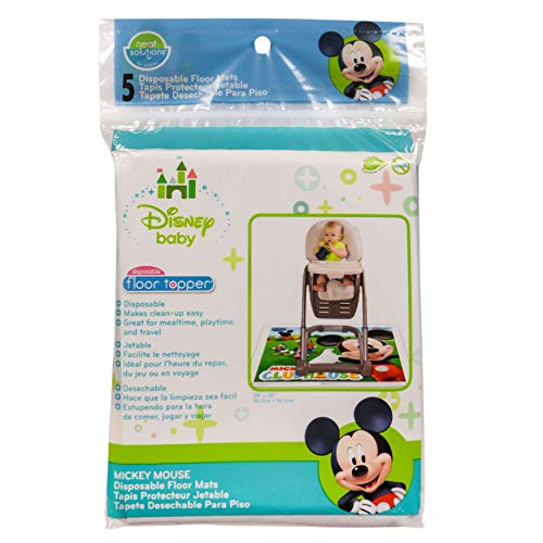 Neat Solutions Mickey Mouse Disposable Floor Topper - 5 count