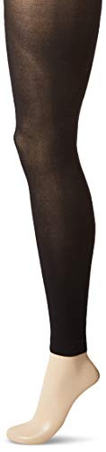 Hanes Silk Reflections Women's Hanes Footless Tights- Black- Large