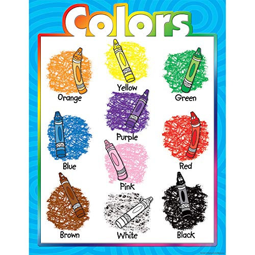 Teacher Created Resources Colors Chart- Multi Color -7685- Teacher Created Resources Colors Chart- Multi Color -7685-