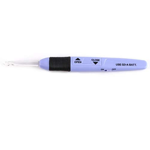 Knitting Needles Crochet Hook Light Crochet LED Crochet Lite Ergonomic Sewing Tool Accessories for Crocheting Weave-5.0mm-