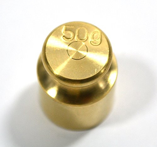 Eisco Labs Balance Weight - Brass - 50 Grams