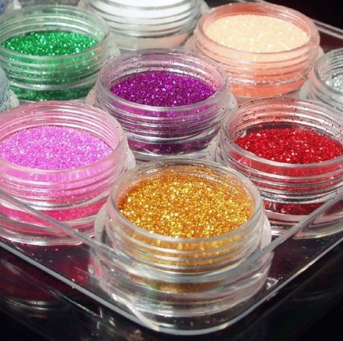 nail art powder 12color dust glitter sparkle nail tip decoration Body Care/Beauty Care/Bodycare/BeautyCare