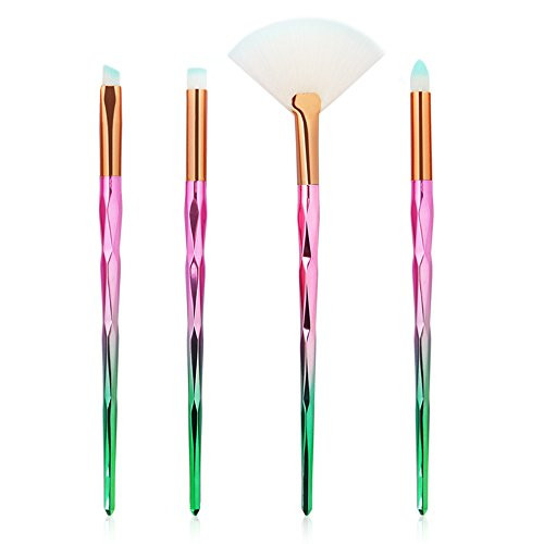 Palarn Makeup Sets-4Pc Makeup Brushes Set Powder Foundation Eyeshadow Eyeliner Lip Cosmetic Brush